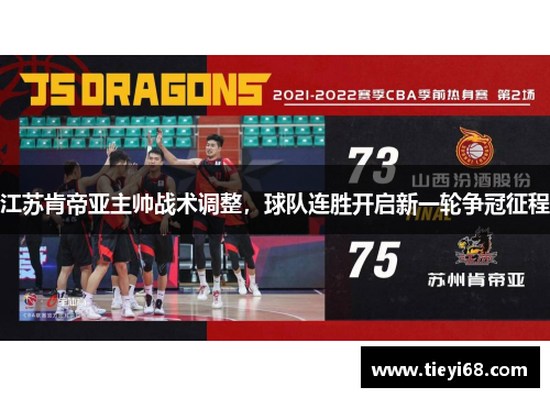 江苏肯帝亚主帅战术调整，球队连胜开启新一轮争冠征程